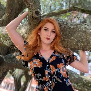 Floral button down maxi dress